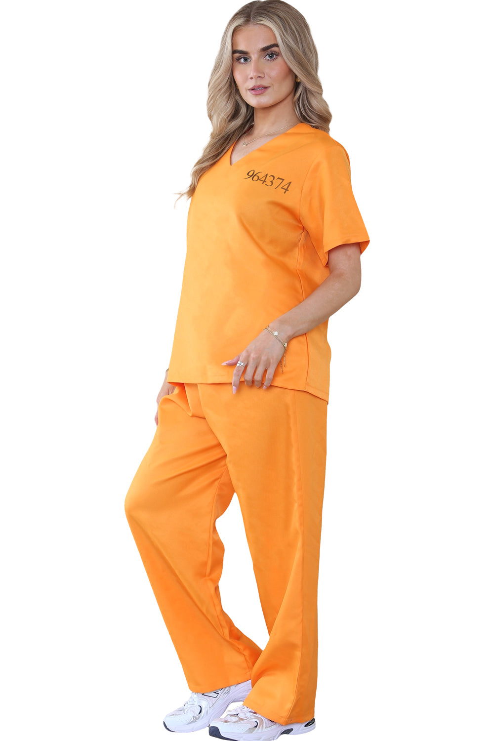 Wickedfun Adult Prisoner Suit 2 Pcs Set
