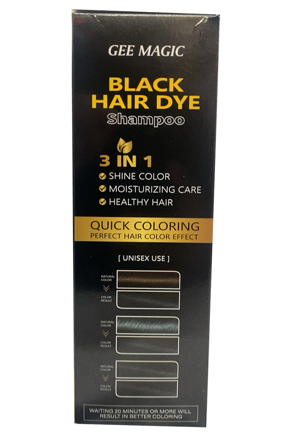 Wickedfun Black Hair Dye Shampoo