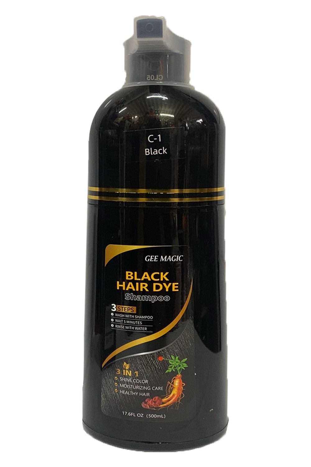 Wickedfun Black Hair Dye Shampoo