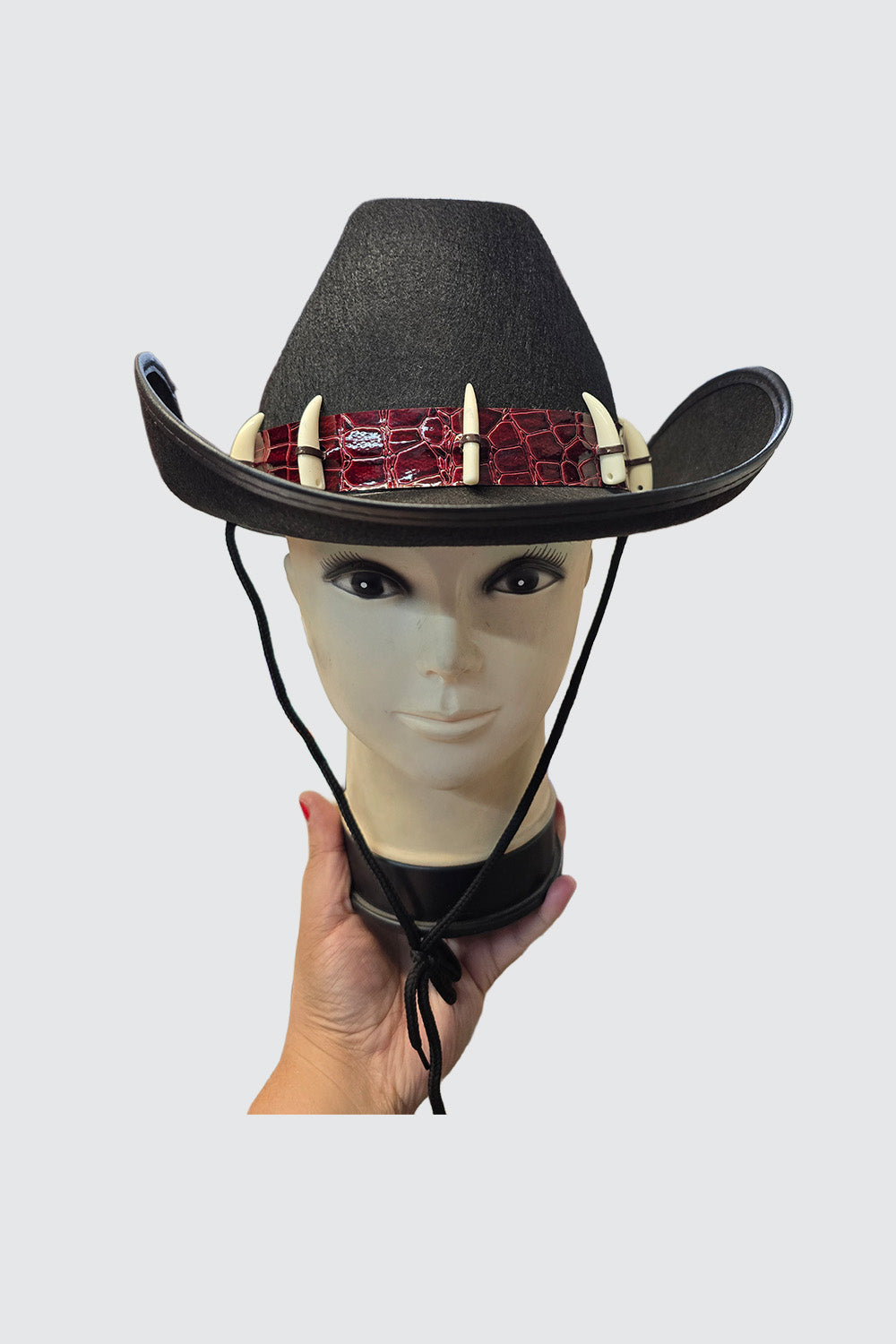 Wickedfun Crocodile Teeth Cowboy Hat