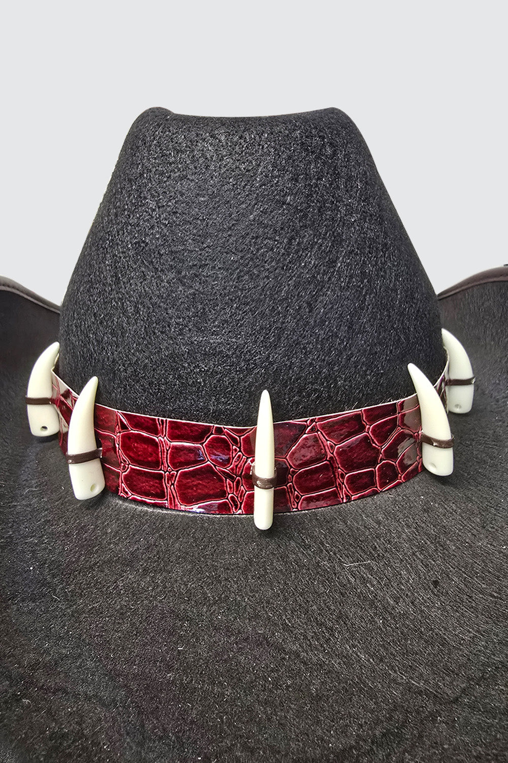 Wickedfun Crocodile Teeth Cowboy Hat