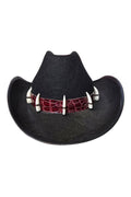 Wickedfun Crocodile Teeth Cowboy Hat