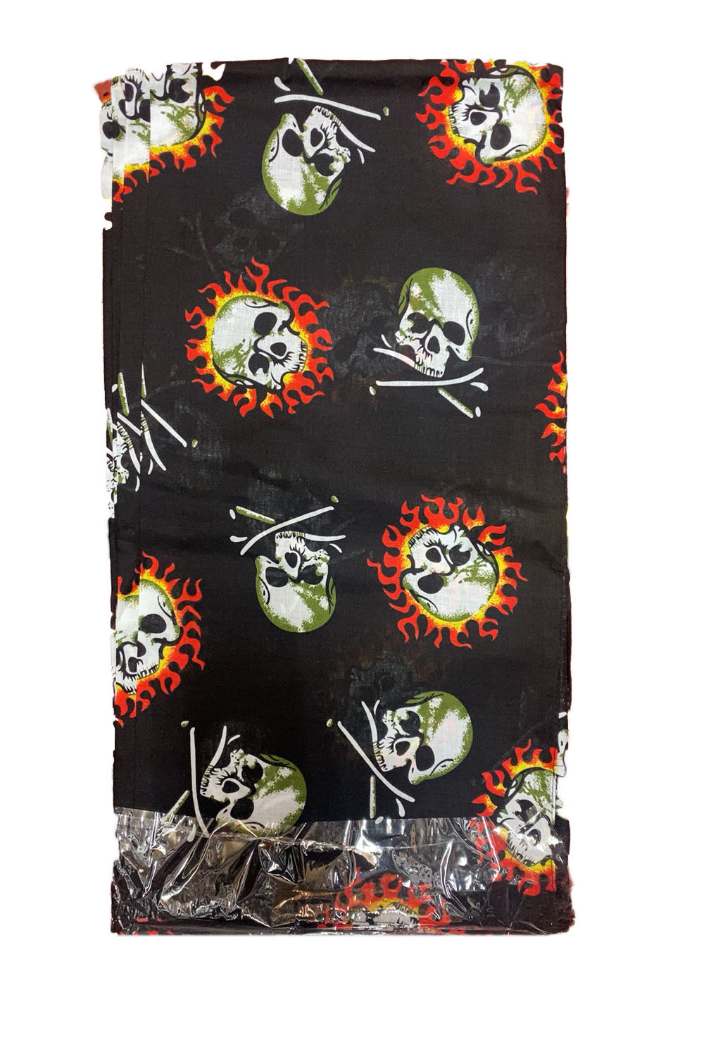 Wickedfun Flame Skull Crossbone Bandana