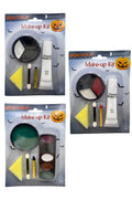 Wickedfun Halloween Face Paint Makeup Kit Of Vampire, Zombie