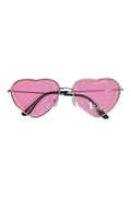 Wickedfun Heart Lens Glasses Pink