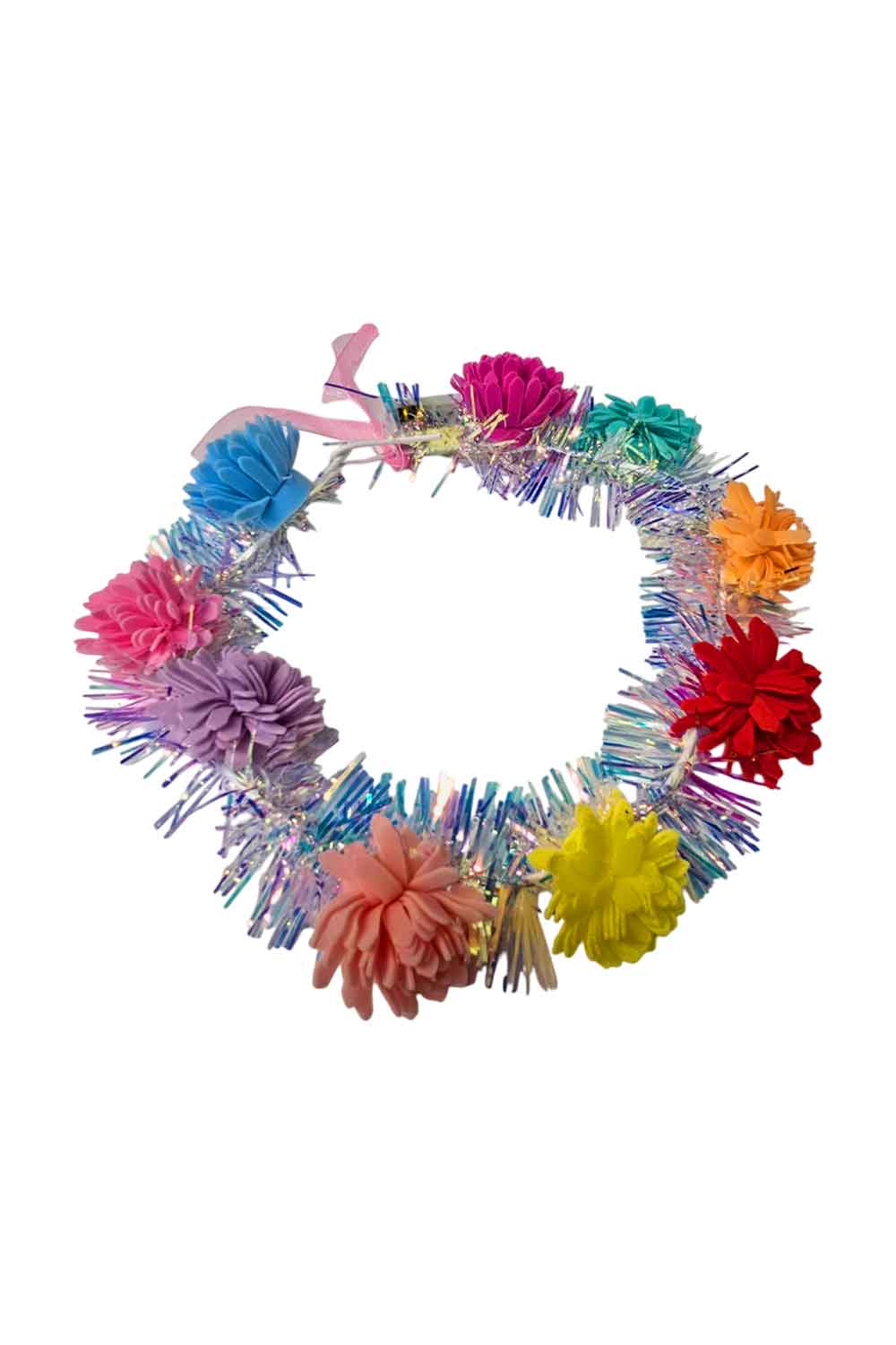 Wickedfun Light Up Foam Daisy Tinsel Headband
