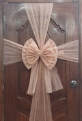 Deluxe Double Rose Gold Door Bow