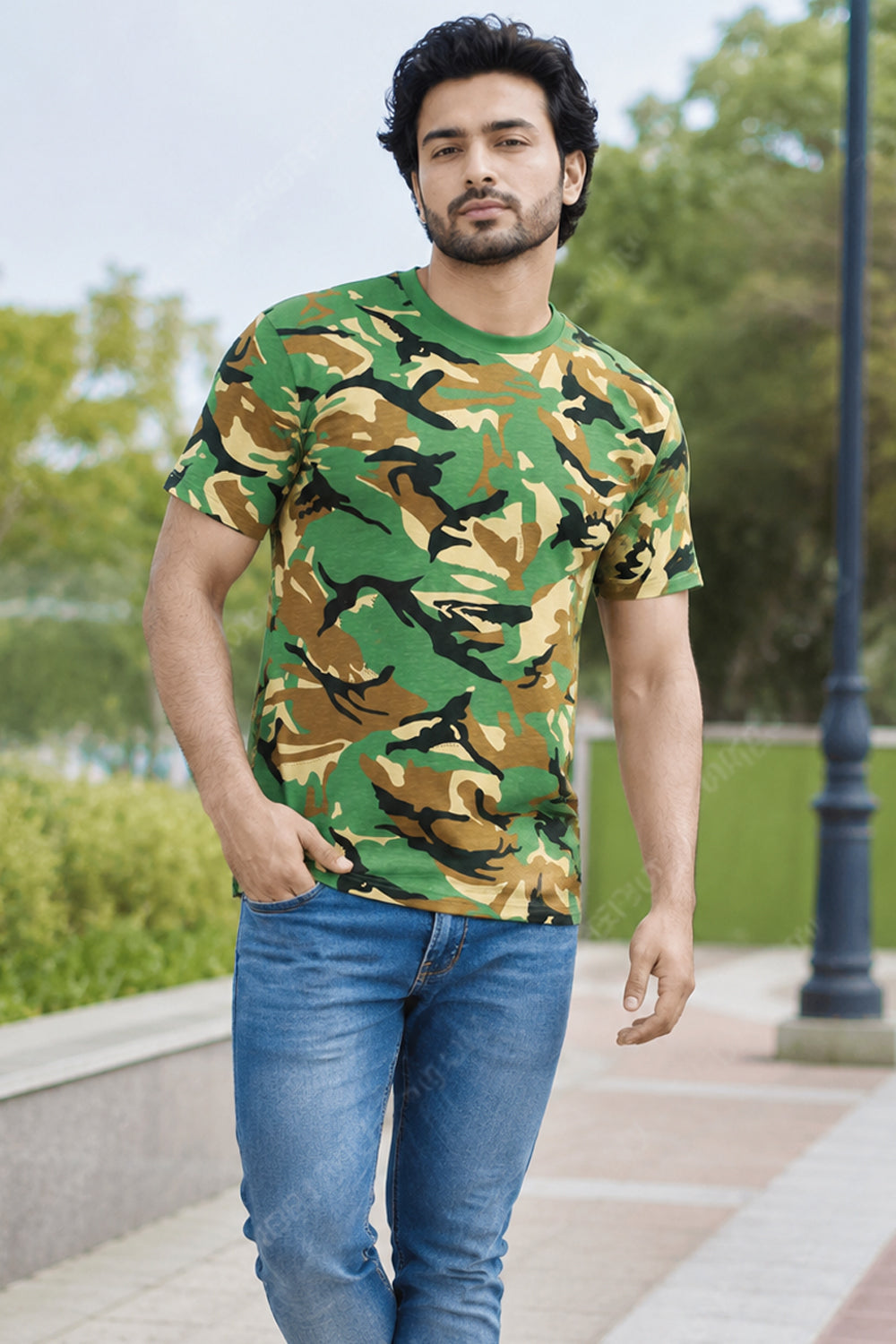 Wickedfun Men Camouflage T-Shirts