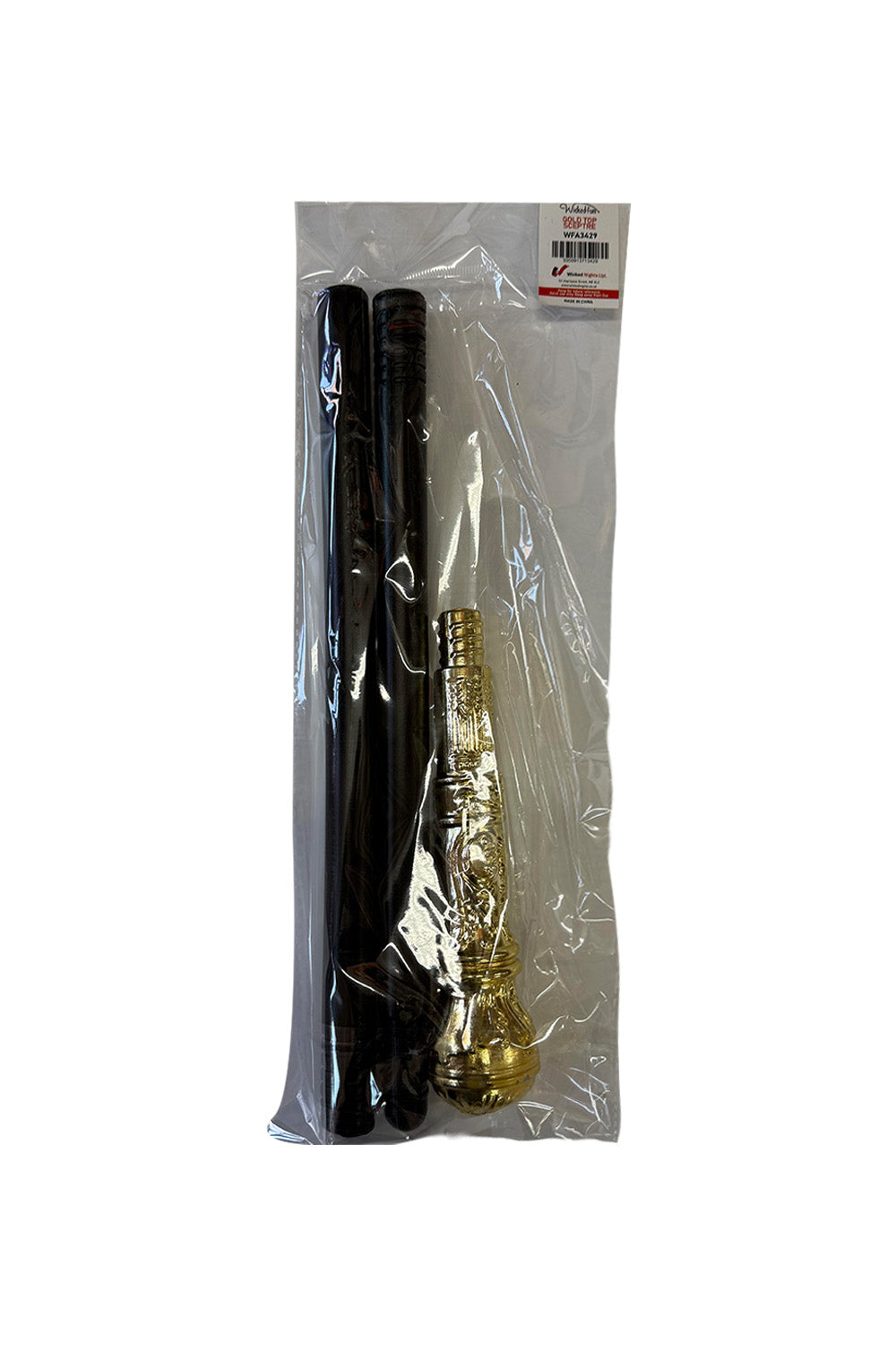 Wickedfun Pimp Stick With Gold Top 3 Pcs Set