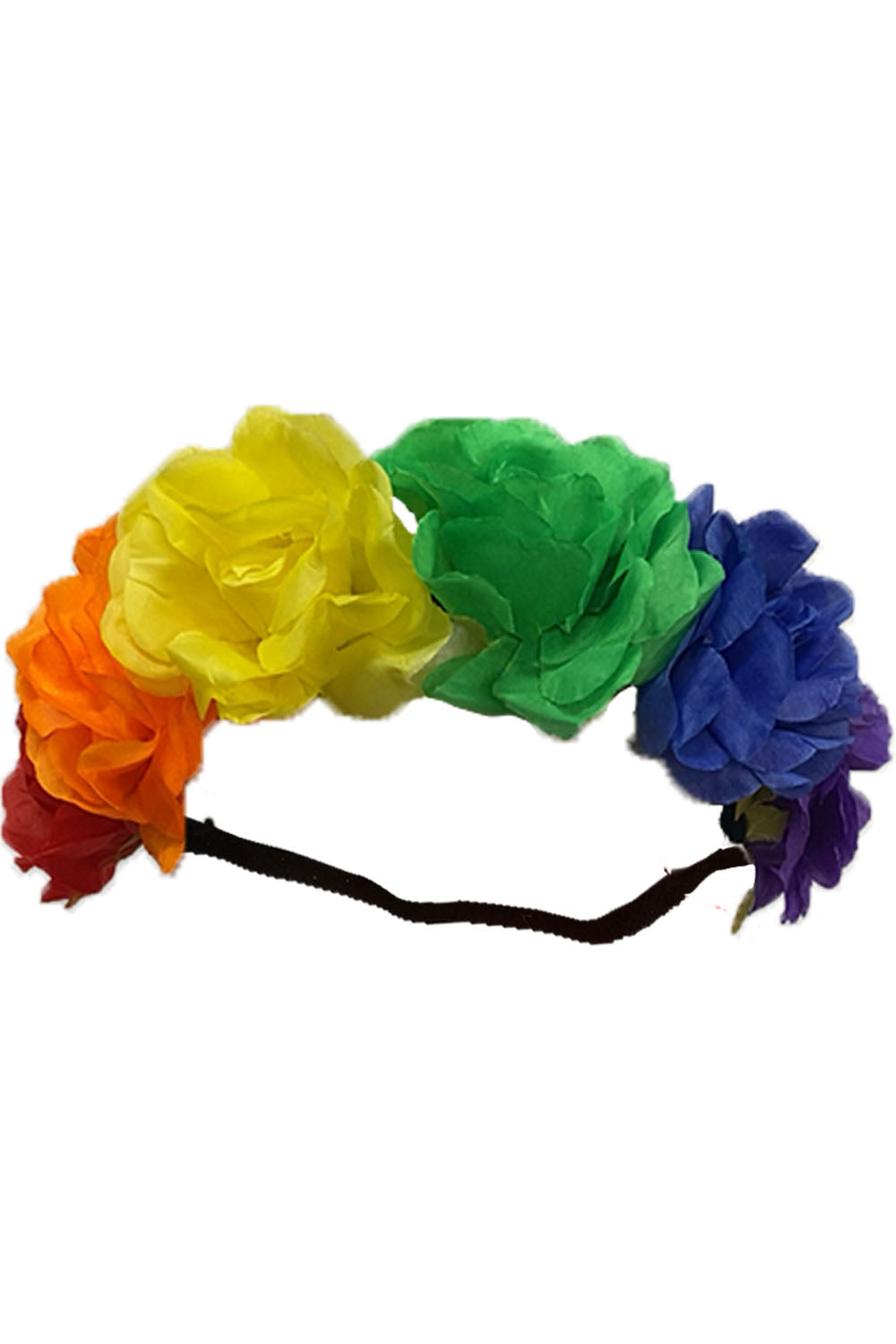 Wickedfun Rainbow Pride Flower Headband