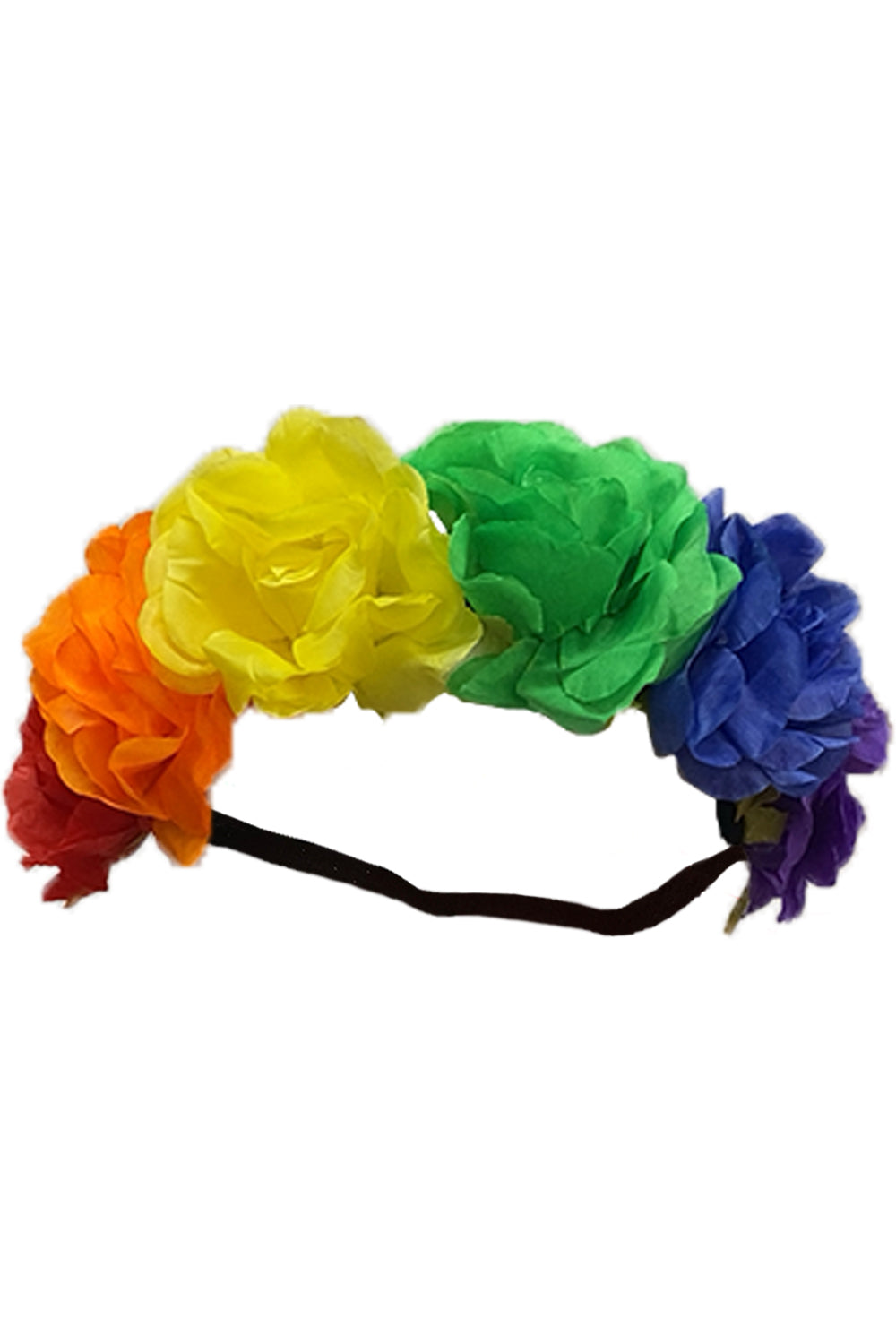 Wickedfun Rainbow Pride Flower Headband