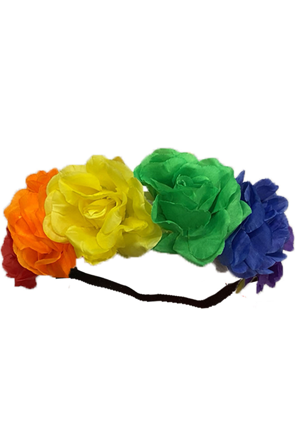 Wickedfun Rainbow Pride Flower Headband