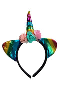 Wickedfun Rainbow Unicorn Cat Headband