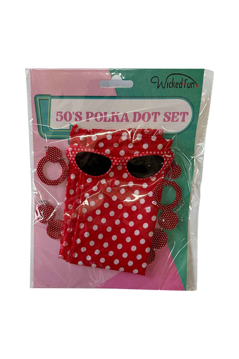 Wickedfun Polka Dot 5 pcs 50s Set