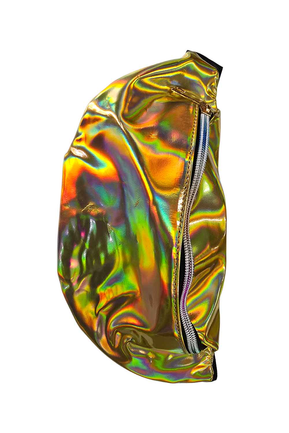 Wickedfun Shiny Gold Bum Bag
