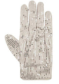 Wickedfun Silver Sequin Glove