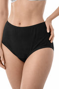 Active Star Womens Black Full Briefs  Comfortable Cotton-Rich (Pack of 3 pcs)
