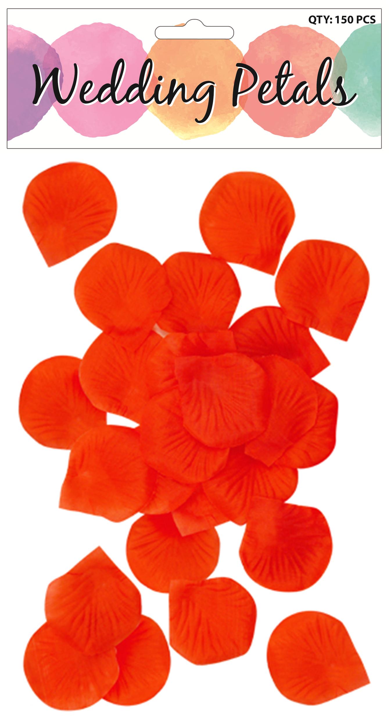 Red Wedding Petals